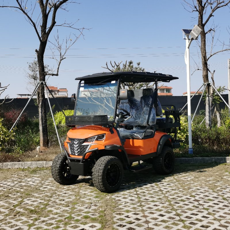 lithium ဘက်ထရီနှင့်အတူ 2 + 2 ထိုင်ခုံလျှပ်စစ်အမဲလိုက်ယာဉ်