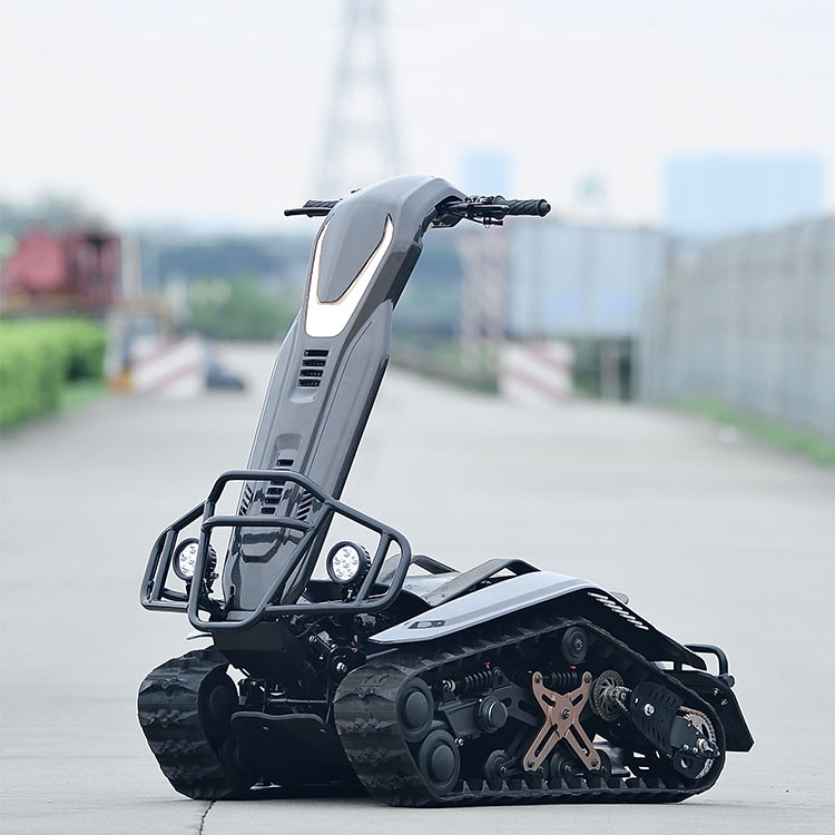 72V Dual Track off Road Snowmobile သည် Adventure နှင့် Entertainment အတွက် သင့်လျော်သည်။